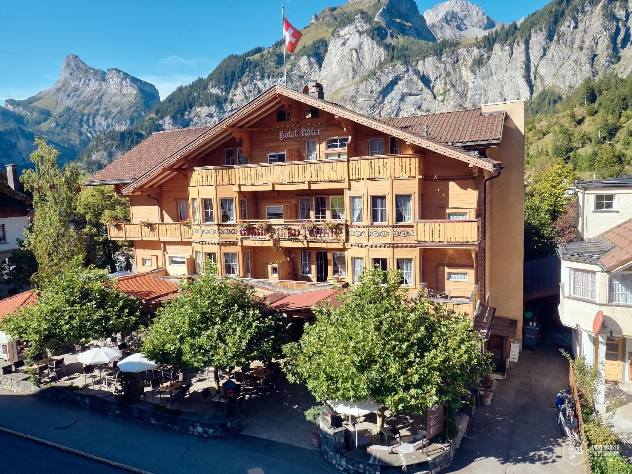 Chalet Hotel Adler Ag 칸더슈텍 외부 사진